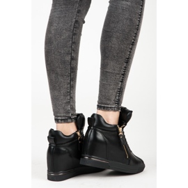 Černé tenisky černý 2