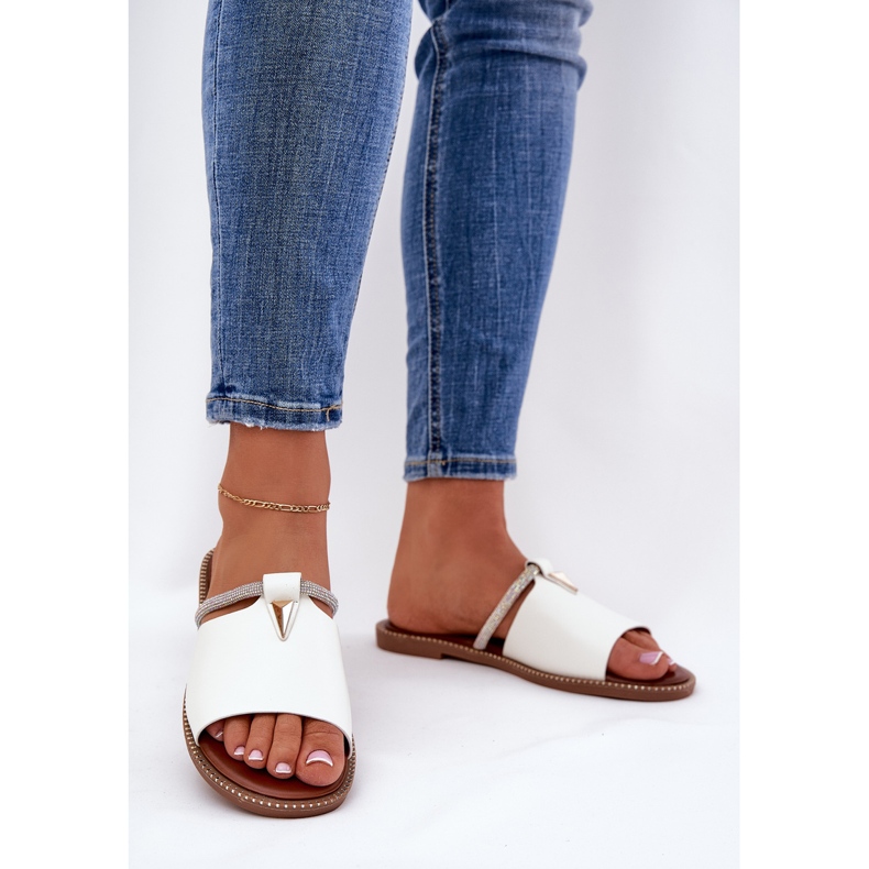 Ekologické ploché flip flip flip flip flip flip flip flip flip flip bílý 2