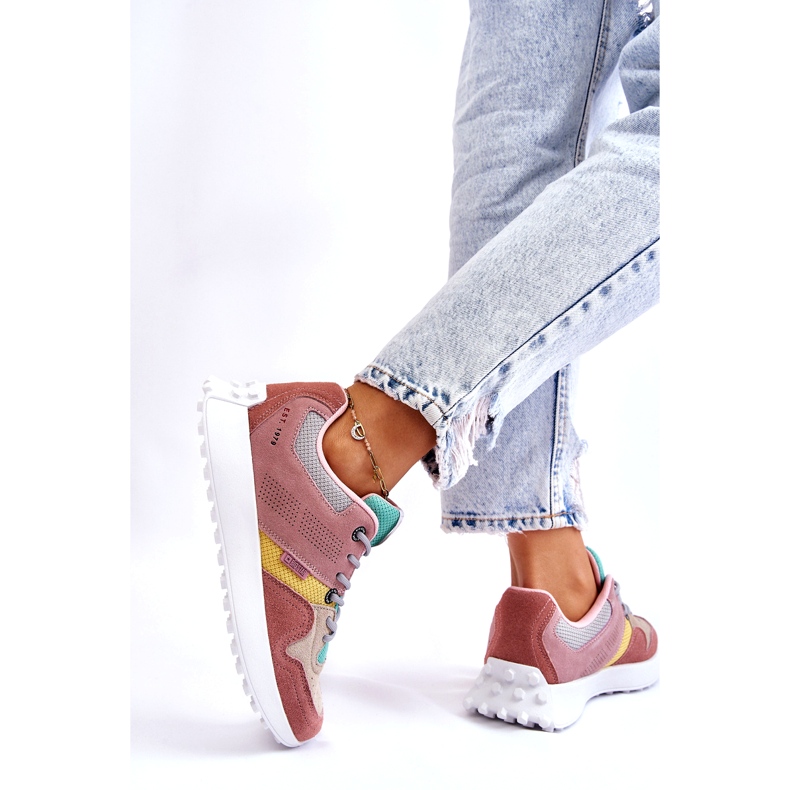 Big Star Dámské velké hvězdné tenisky růžové růžový 1 Big Star Dámské velké hvězdné tenisky růžové růžový 1