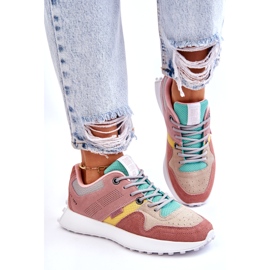 Big Star Dámské velké hvězdné tenisky růžové růžový 3 Big Star Dámské velké hvězdné tenisky růžové růžový 3