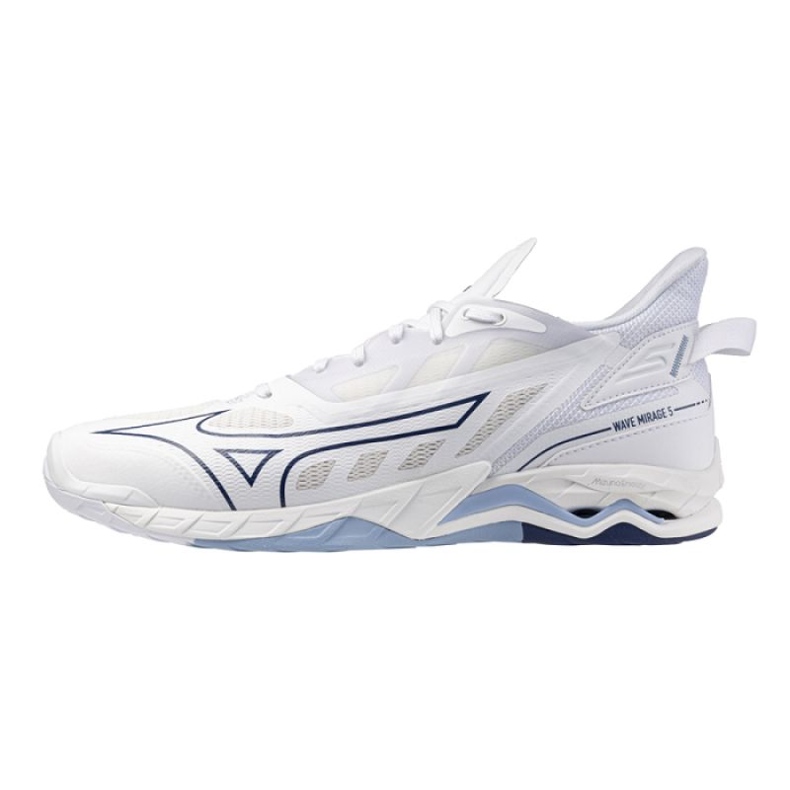 Mizuno Wave Mirage 5 x1GA235097 Volejbalové boty bílý 1