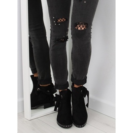 Černé boty Jodhpur DR11798-64 černé černá 1