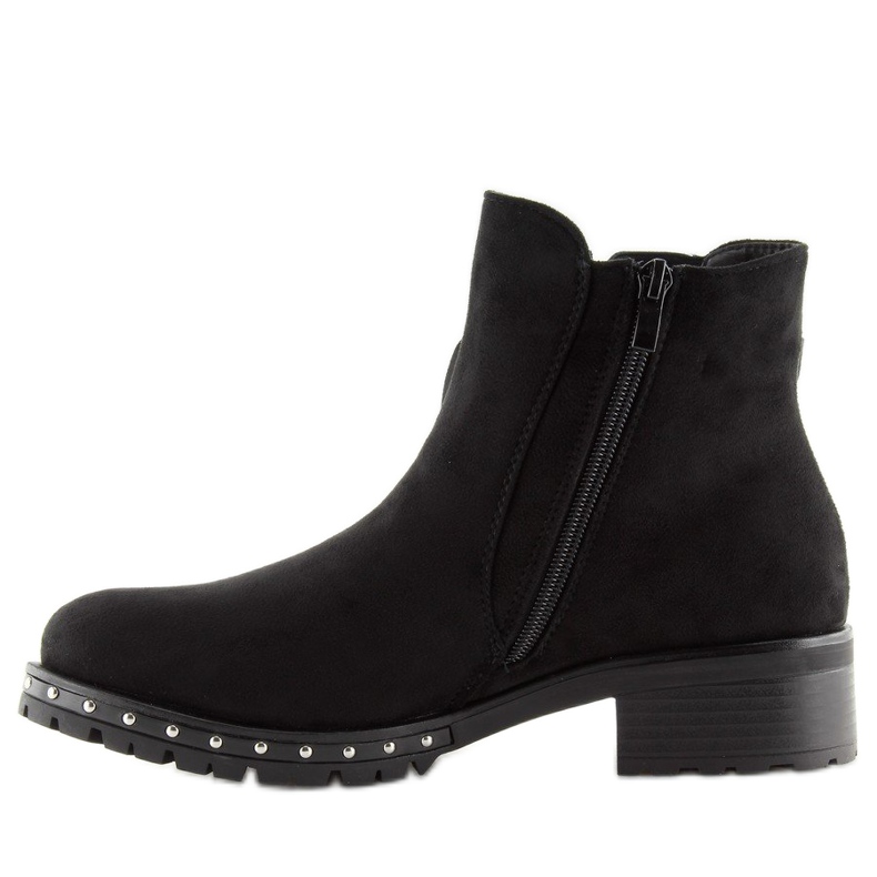 Černé boty Jodhpur DR11798-64 černé černý 2