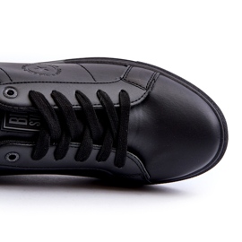 Pánské nízké tenisky Eco Leather Big Star NN174284 Black černá 1