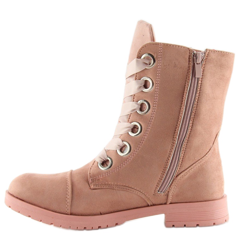 AB-8 růžové pracovní boty růžový 1