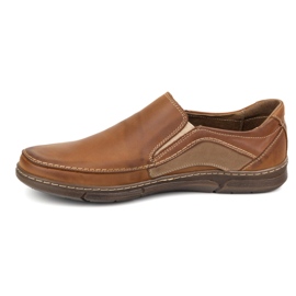 Olivier Slip-on 283gt velblouda hnědé boty hnědý 1