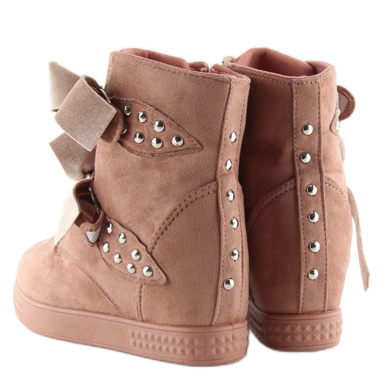 Růžové A-79 Růžové tenisky růžový 2