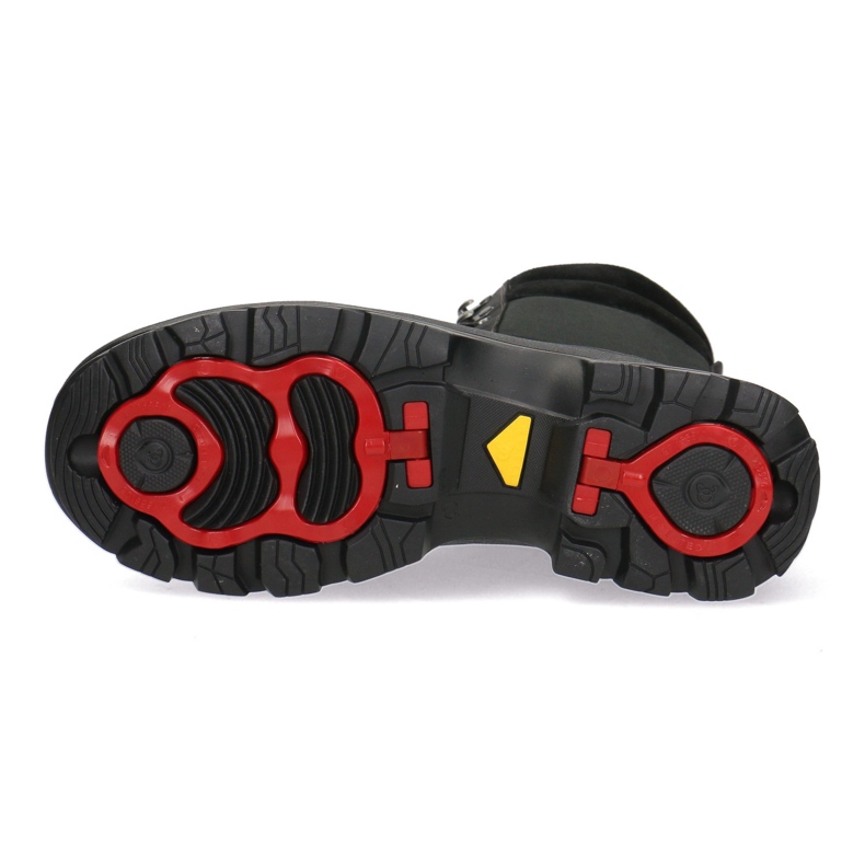 Kožený taktický trekking-Myśliwskie Pollonus Black 6-0128-001 Muflon černá černá 2