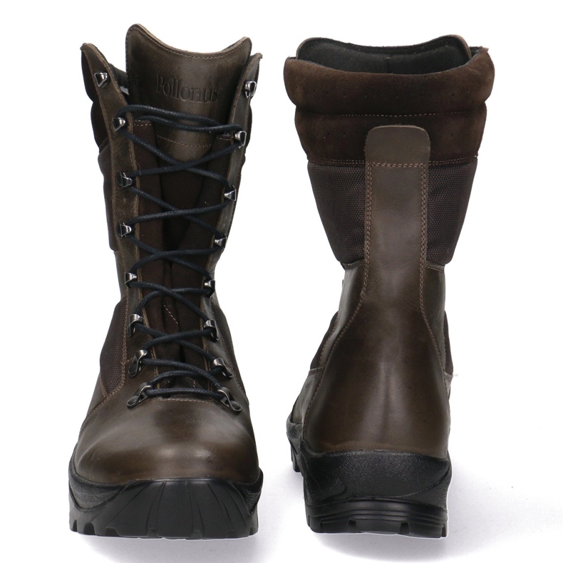 Kožený taktický trekking-Myśliwskie Pollonus 6-0129-002 Coyot hnědý hnědý 1