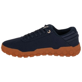 Caterpillar Hex+ Canvas P726264 Navy Blue Shoes modrý 1