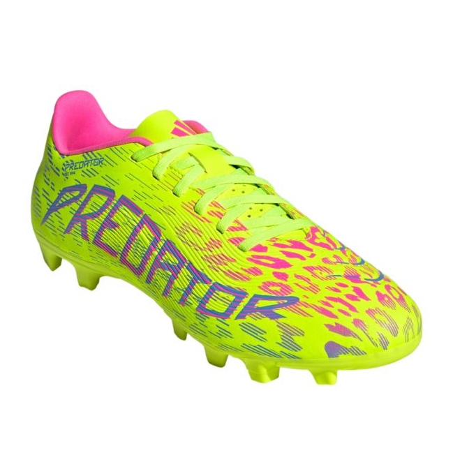 Adidas Predator Club FG/MG ID1324 Fotbalové boty žlutá 1 Adidas Predator Club FG/MG ID1324 Fotbalové boty žlutá 1