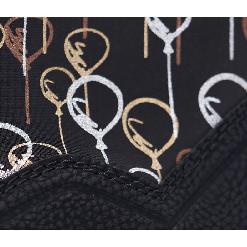 Kotníkové boty pro ženy sportovní tenisky na zip černé Rieker M4953-00 černá 2