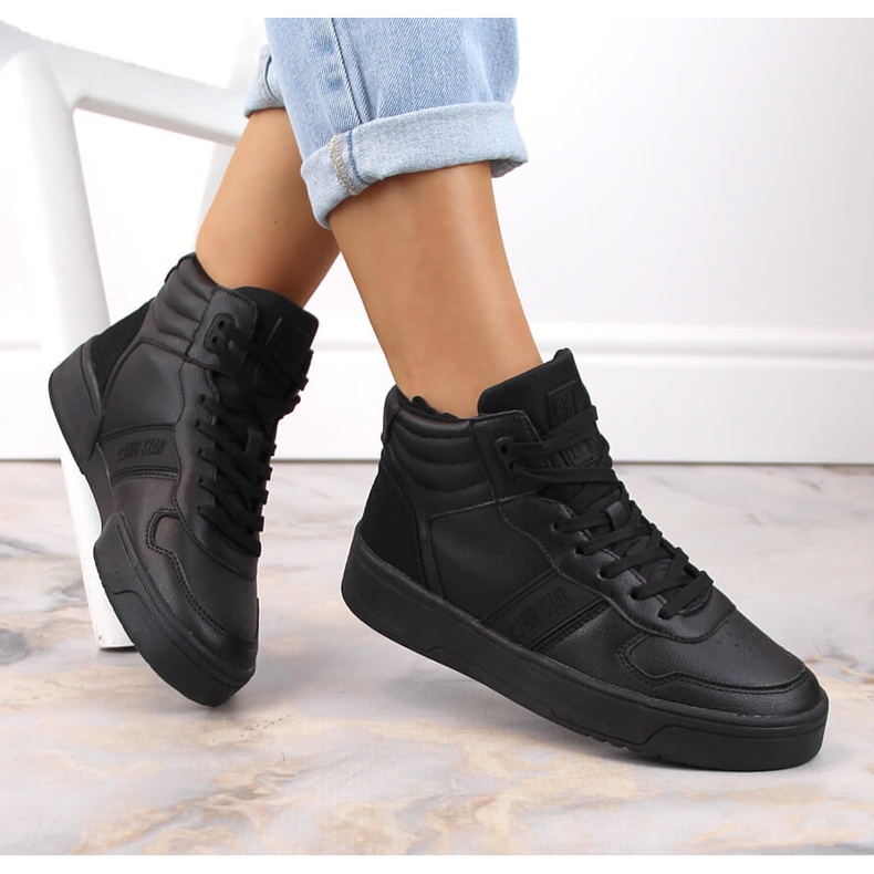 Sportovní boty černé tenisky Big Star KK274262 černá 1