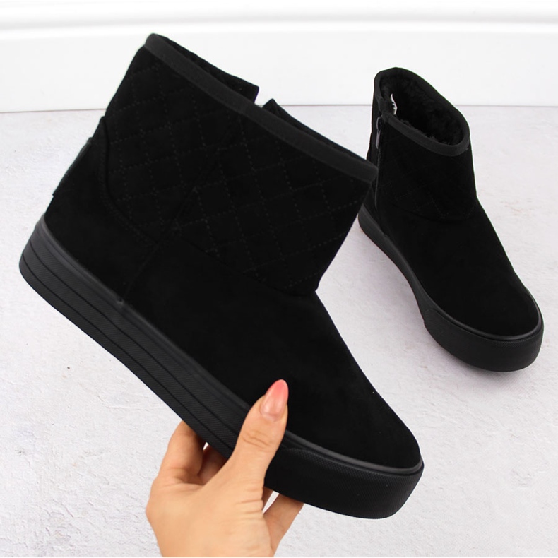 Dámské sněhule, mukluk, černé Big Star OO274A522 černá 1