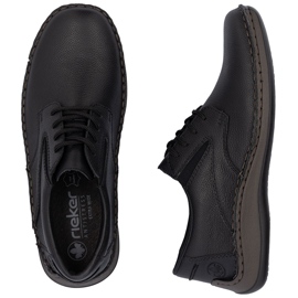 Comfort Men's Leather Shoes Rieker 05211-00 Black černá 2