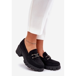 Vinceza Dámská bota Eco Suede s dekorací Vincez 39921 Black černá 1