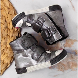 Kornecki Jr 6583 KOR6583C kotníkové boty na suchý zip 9