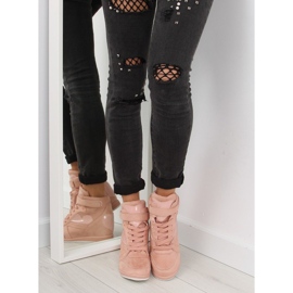 Růžové 1542 růžové dámské tenisky růžový 1 Růžové 1542 růžové dámské tenisky růžový 1