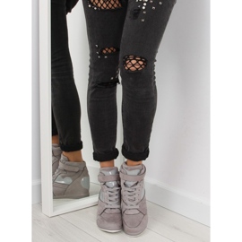 Šedé Dámské šedé tenisky 1542 šedé šedá 1 Šedé Dámské šedé tenisky 1542 šedé šedá 1