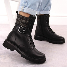 Remonte RKR739 Black Boots černá 22