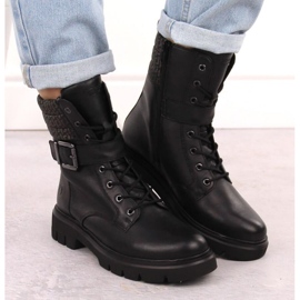 Remonte RKR739 Black Boots černá 29