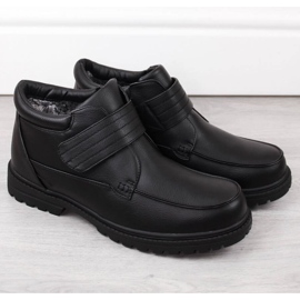 Zateplené boty Atletico Man's Style M WS-004 ATC455B černá 11