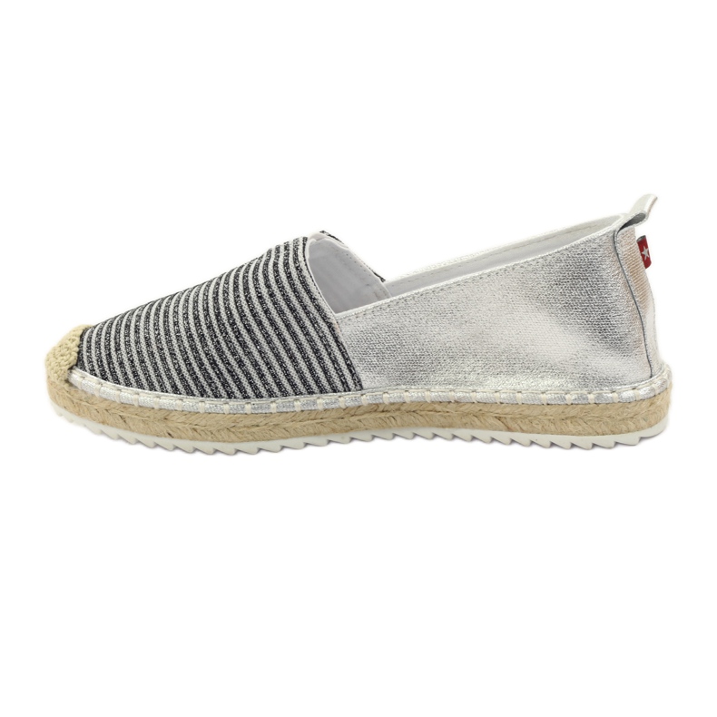 Big Star Velké hvězdné baleríny espadrilky 274194 černý hnědý šedá 2
