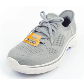 Skechers Go Walk 7-Via 125213/Gylv Shoes šedá 3
