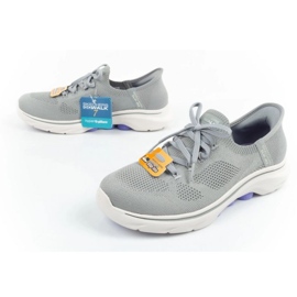 Skechers Go Walk 7-Via 125213/Gylv Shoes šedá 8