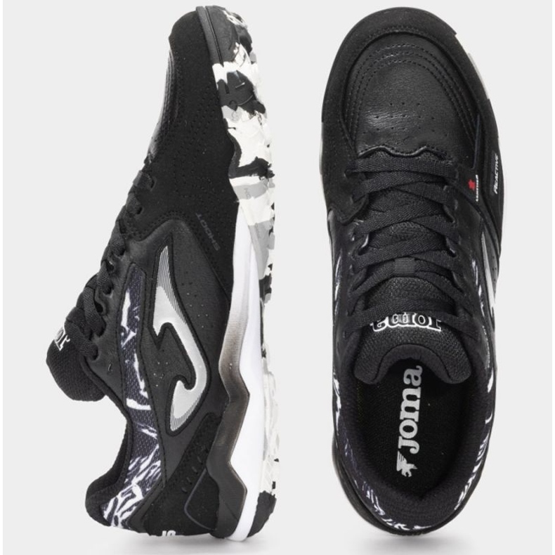 Joma FS Reactive 2501 TF FSS2501TF fotbalové boty černý 1
