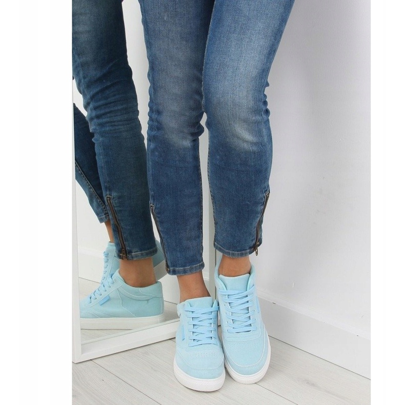 Modré semišové dámské tenisky NB171P Blue modrý 1 Modré semišové dámské tenisky NB171P Blue modrý 1