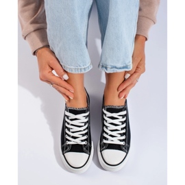 BM Černé tenisky černý 2