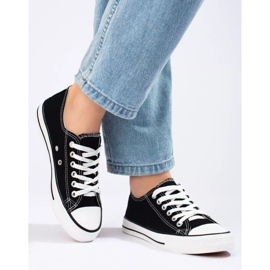 J. Star Klasické černé tenisky černá 1