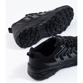 Dk pánské trekové boty Softshell černé černý 2