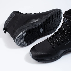 Pánské vysoké trekingové boty Dk, zateplené černé černá 2