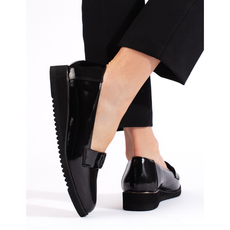 Goodin Elegantní dámské černé lordy černá 2