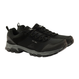 American Club Sportovní americký voděodolný softshell černá 4