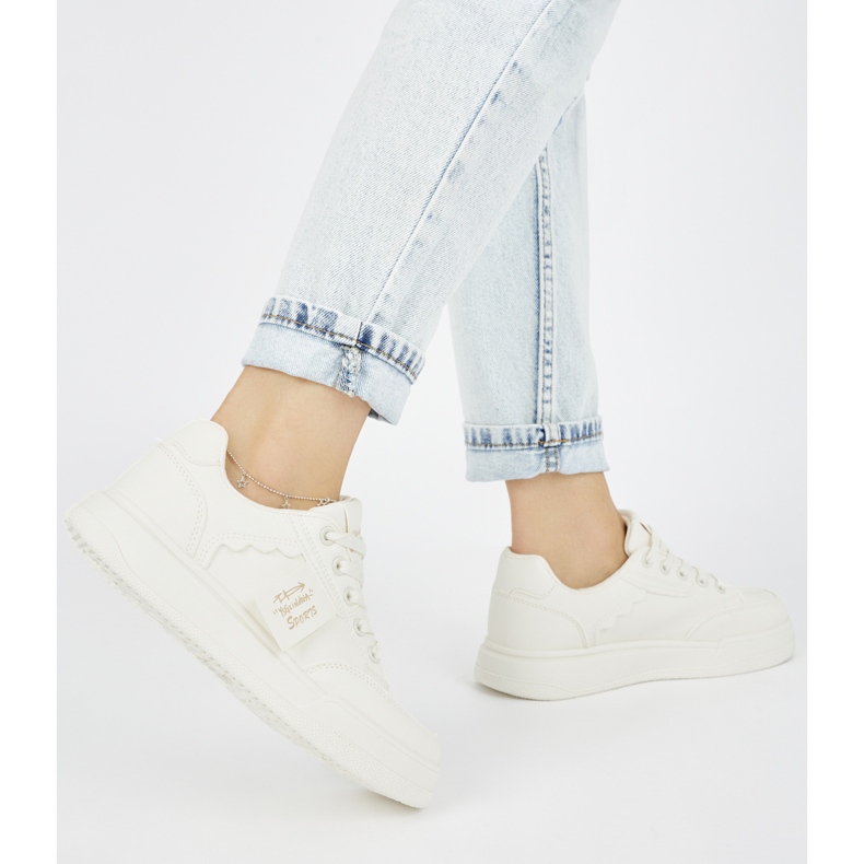 Dámské béžové tenisky béžový 1