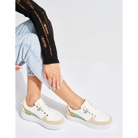 Dámské vícebarevné sportovní boty na platformě vícebarevný 1