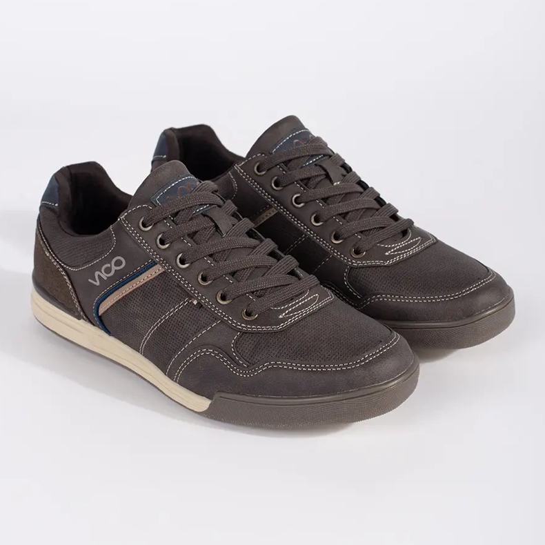 Vico Pánské sportovní boty hnědé barvy hnědý 1