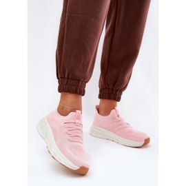 Big Star Pohodlná ženská sportovní bota velká hvězda RR274A131 Hi-Polish Pink System růžový 2 Big Star Pohodlná ženská sportovní bota velká hvězda RR274A131 Hi-Polish Pink System růžový 2