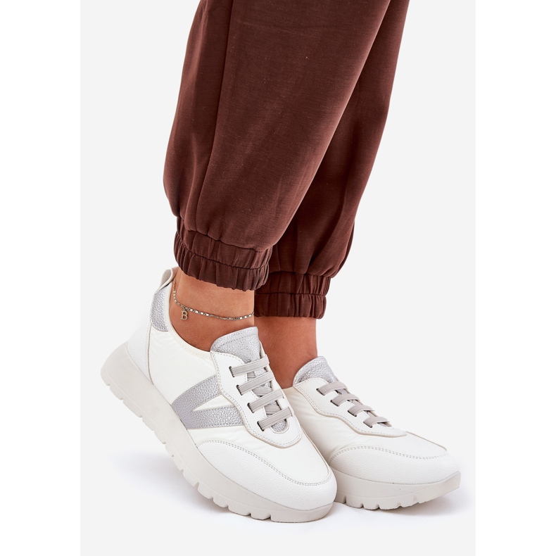 Dámská sportovní bota na platformě Vinceza 58510 bílá bílý 1