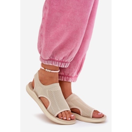 Dámské sportovní sandály béžové béžový 1