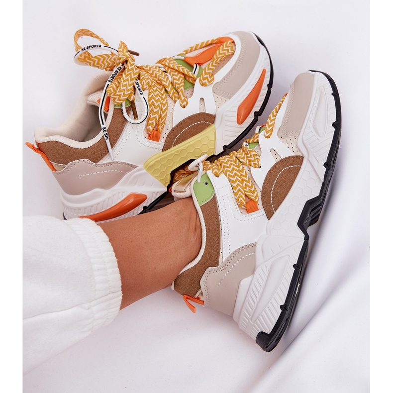 Terénní ženská sportovní bota s dvojitým šněrovacím vícebarevným 2