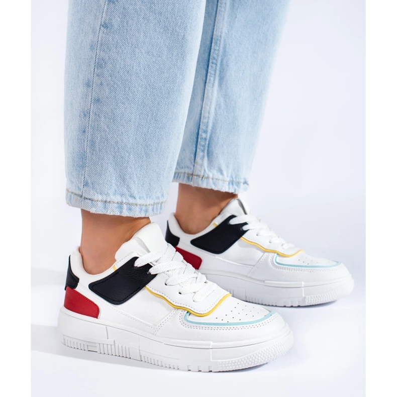 Tenisky Na Platformě bílý 2