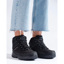 Vysoké dámské trekové boty DK černý 2