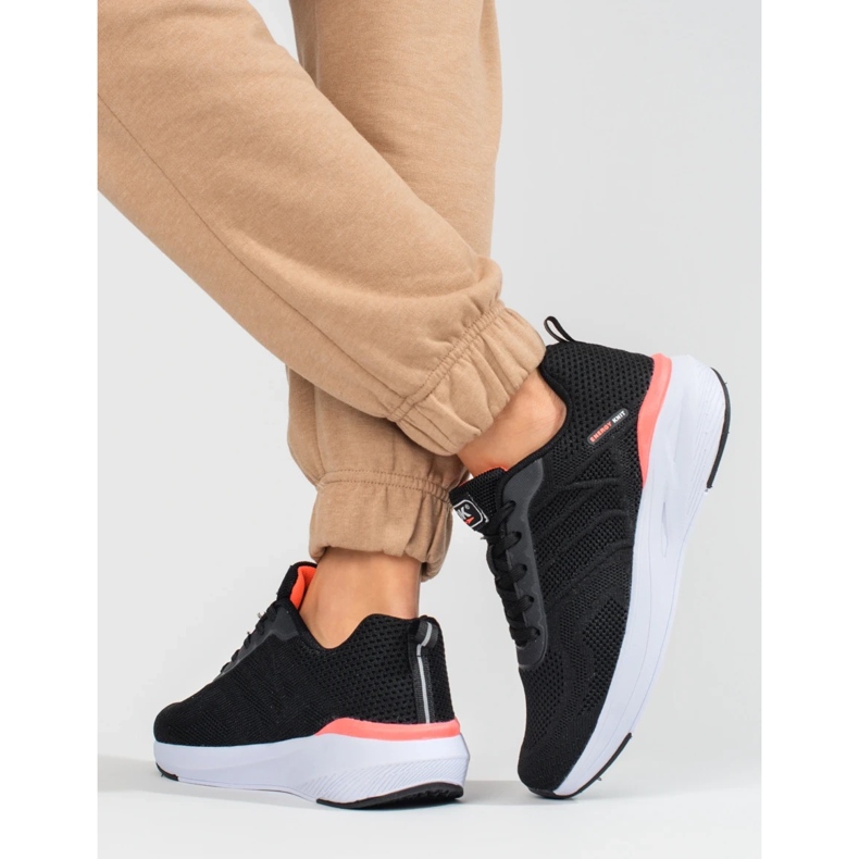 Dámské sportovní boty z látky DK černé černá 2