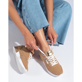 Dámské sportovní boty Shelovet béžové barvy béžový 1