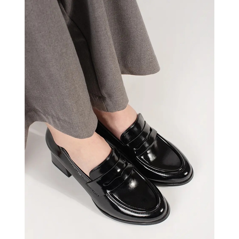 Goodin Černé boty na vysokém podpatku černá 2