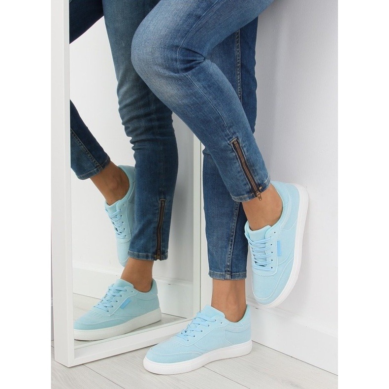 Modré semišové dámské tenisky NB172 Blue bílý modrý 1 Modré semišové dámské tenisky NB172 Blue bílý modrý 1